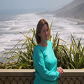 Amy on the Tasman Coast