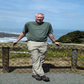 Larry on the Tasman Coast