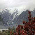 Red and White at Mount Cook