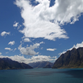 Clouds over Lake Hawea