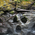 The Scream, in Stone